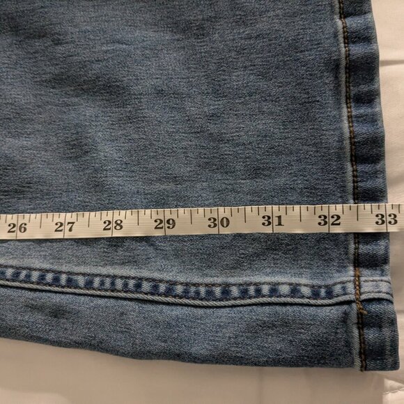 Free People Penny Pull-on Flare Jeans Women's Size 29 Medium Wash Denim - Picture 14 of 16